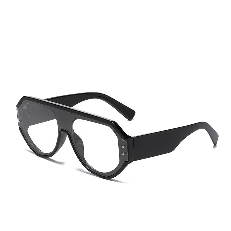 Men's Bold Frame Futuristic Sunglasses Skanto