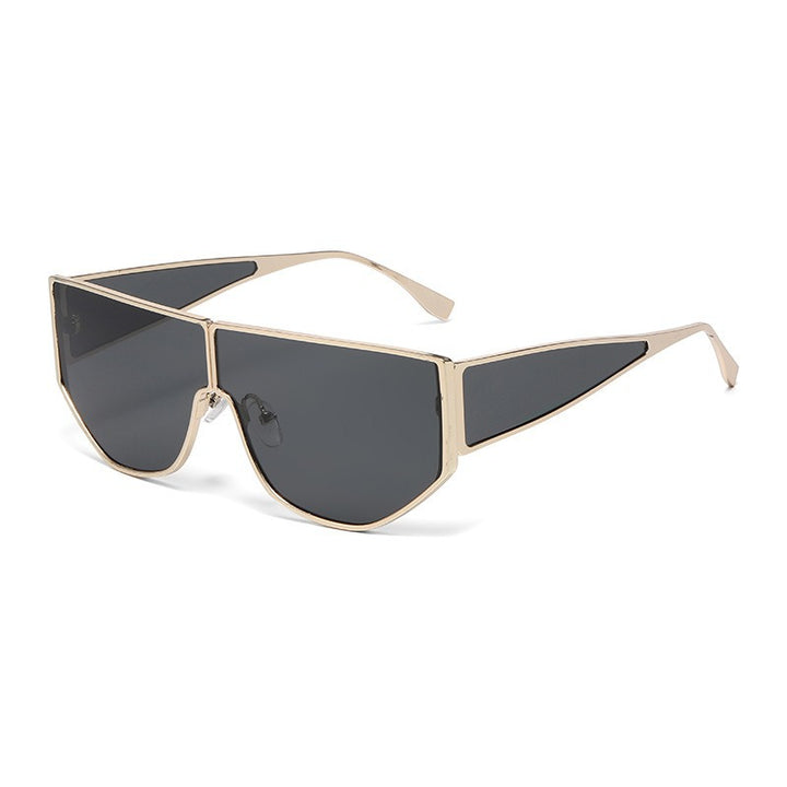 Men's Bold Statement Shield Sunglasses Skanto