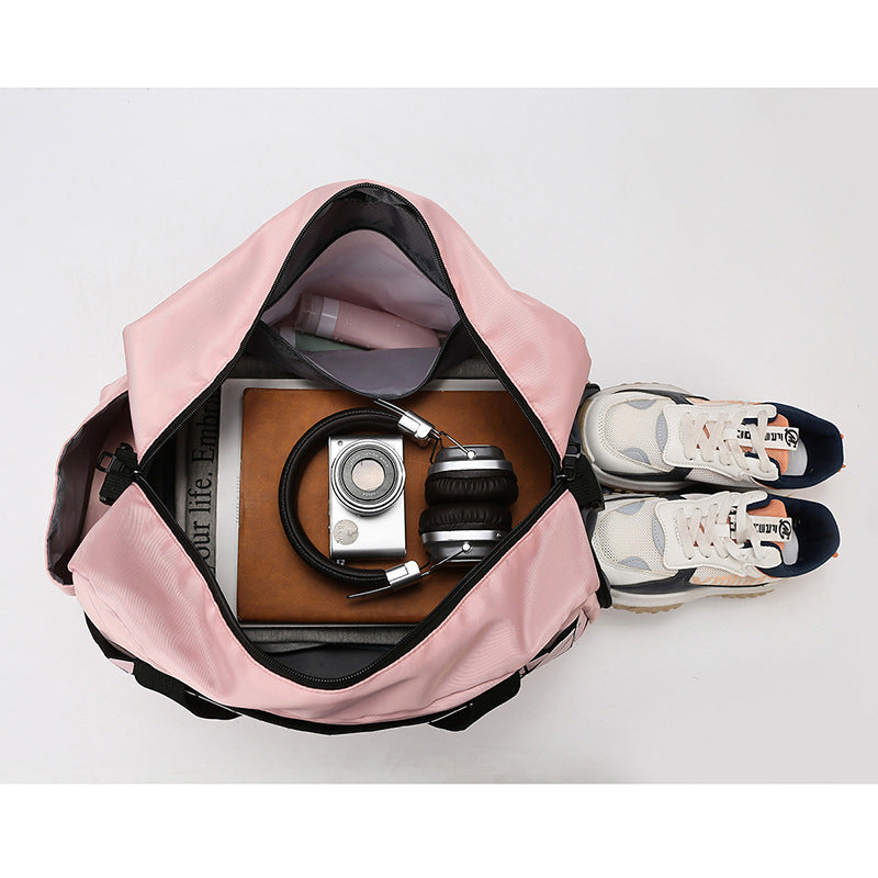 Multifunksjonell Sport-Duffel-Bag Med Strukturert Design Skanto