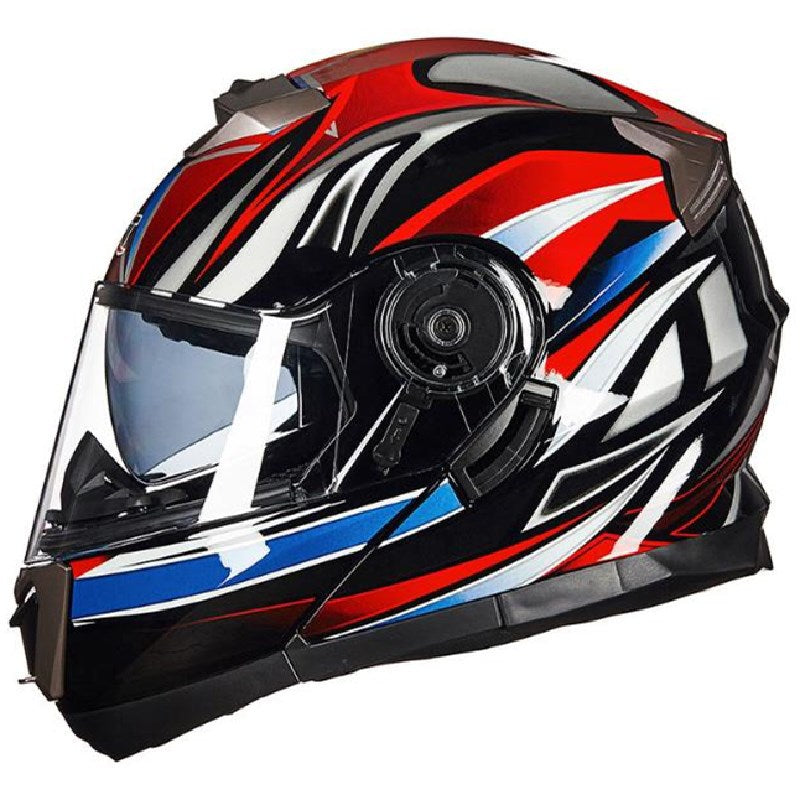 Full-Face Motorsykkelhjelm med Avansert Ventilasjon Skanto