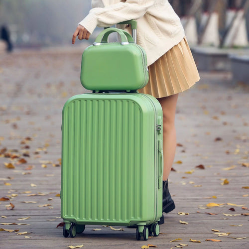 Dual-Compartment Hard-Shell Luggage Set Skanto