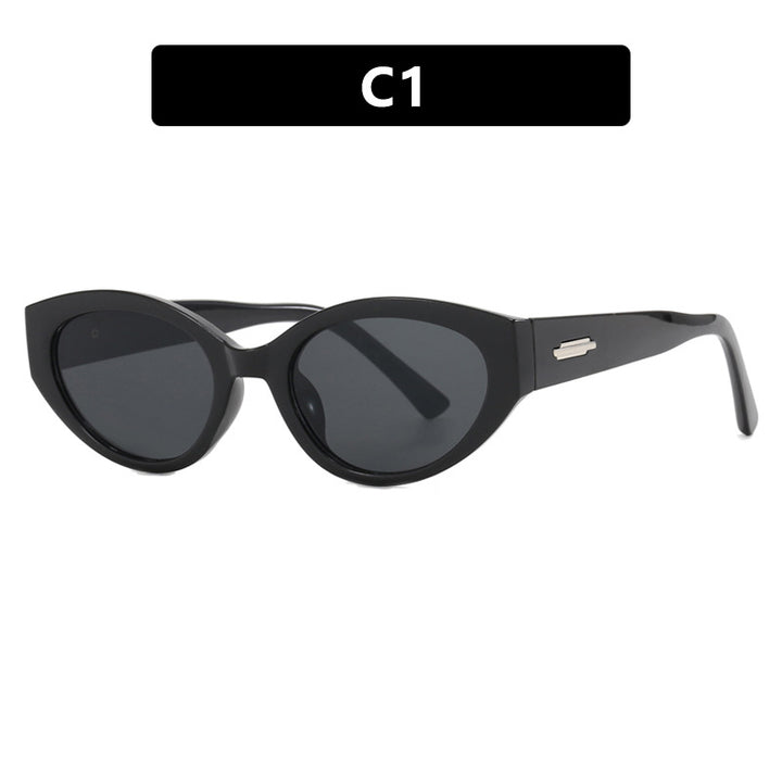 Damer Cat-Eye solbrille i elegant retro-design Skanto
