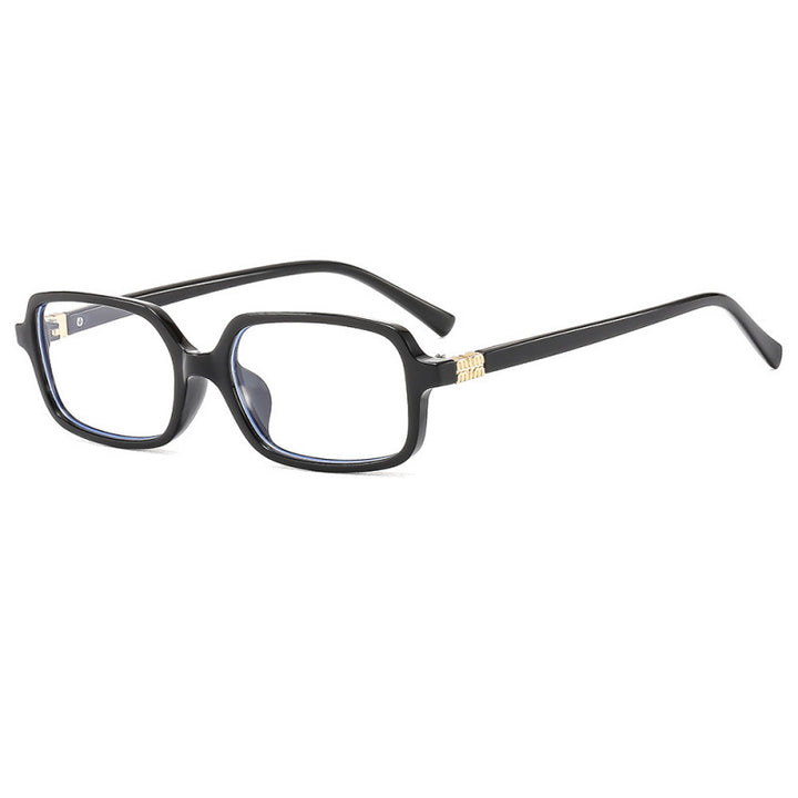 Dame moteriktig lesebrille i moderne kvadratisk design Skanto
