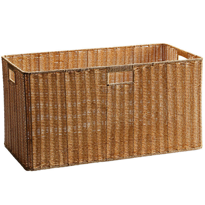 Laget Wicker Oppbevaringskiste Skanto