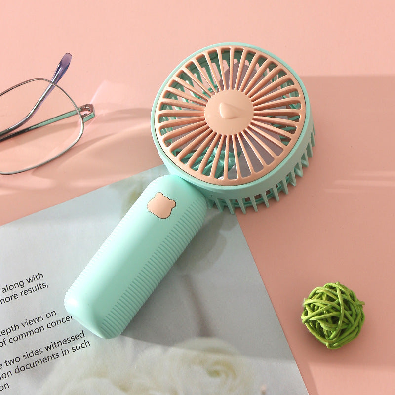 Unisex Bærbar Håndvifte med ergonomisk håndtak og innovativt design Skanto