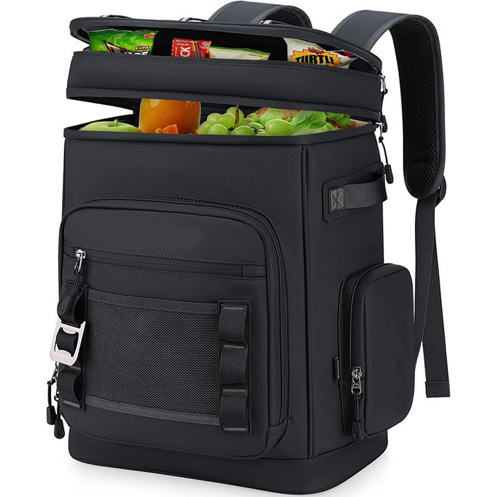 Unisex insulated cooler backpack with large volume, multiple organizer pockets and ergonomic shoulder straps Skanto