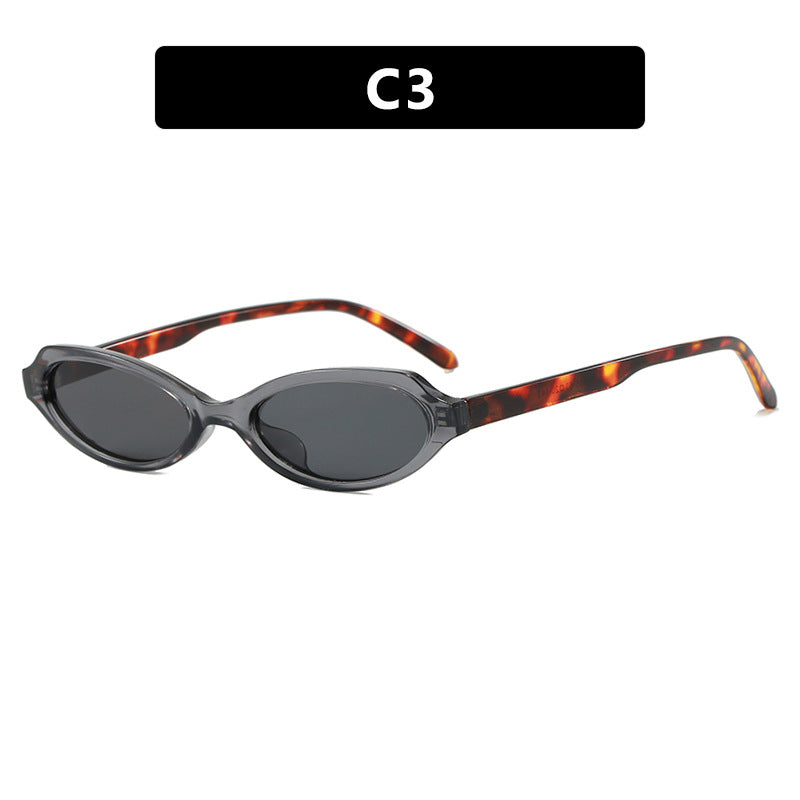 Women's elegant sunglasses in stylish oval design Skanto