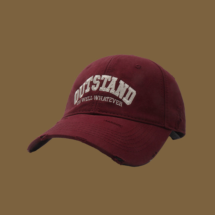 Unisex Slittet Fritids Caps Skanto