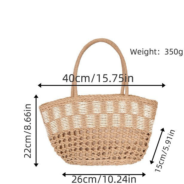 Stor kurv shopper Skanto