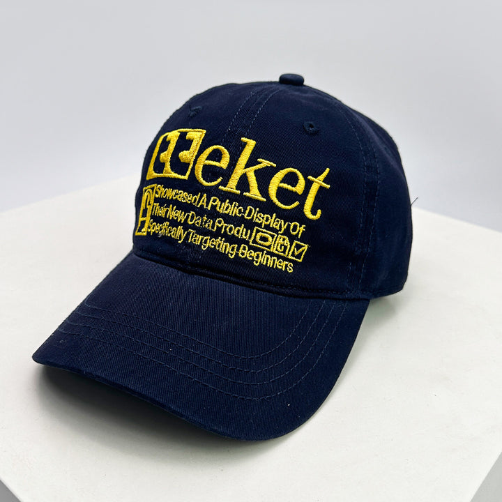 Herre Justerbar Statement Baseball Cap Skanto