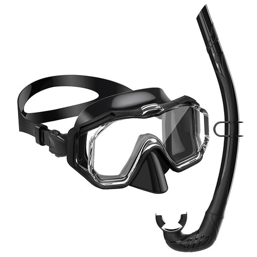 Tauchausrüstningssett med ergonomisk dykkermaske og fleksibel snorkel Skanto