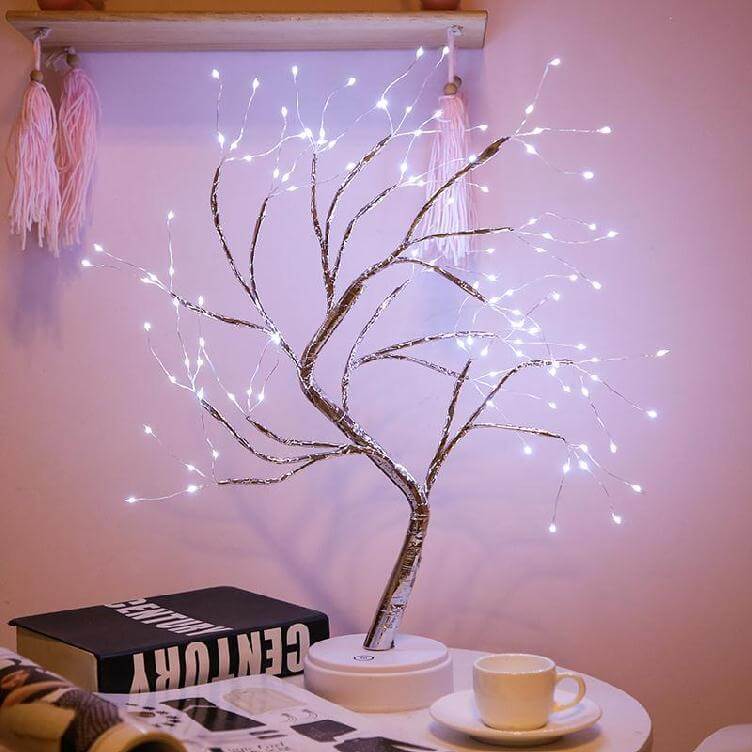 Skanto | LED Bordlampe med Fargerike Tre Lys