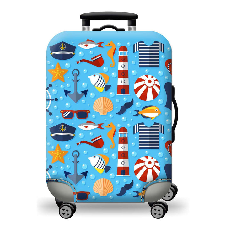 Hard Shell Bagasje med Jord Design Skanto