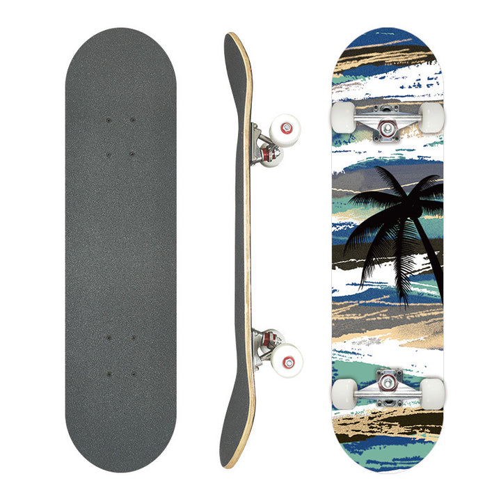 Grafisk Kunstnerisk Skateboard Skanto