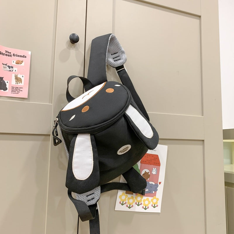 Adorable Bunny-Themed Mini Skole Rygsekk