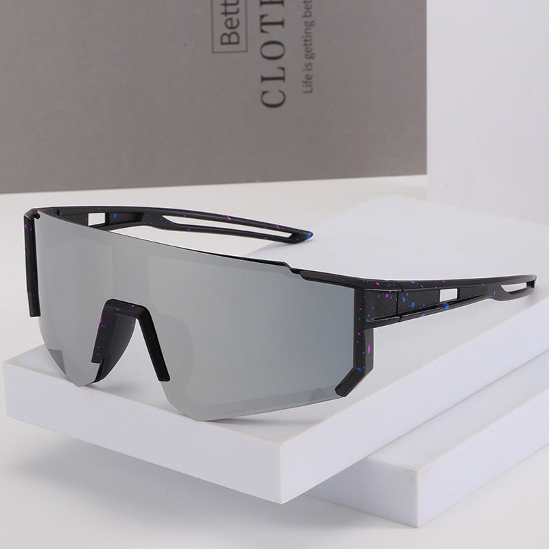 Men's Futuristic Oversized Shield Sunglasses Skanto