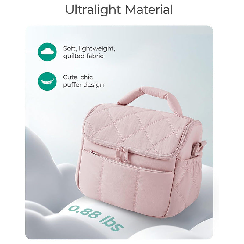 Elegant toalettmappe med praktisk bærehank Skanto