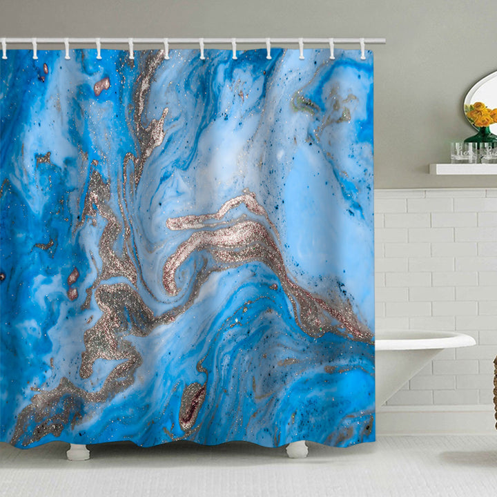 Kunstnerisk Marmor Design Dusjforheng Skanto