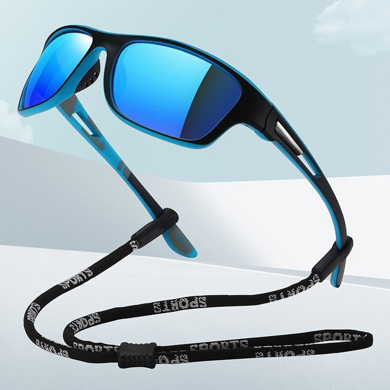 Herre sport solbriller med ripefrie glass og ergonomisk design Skanto