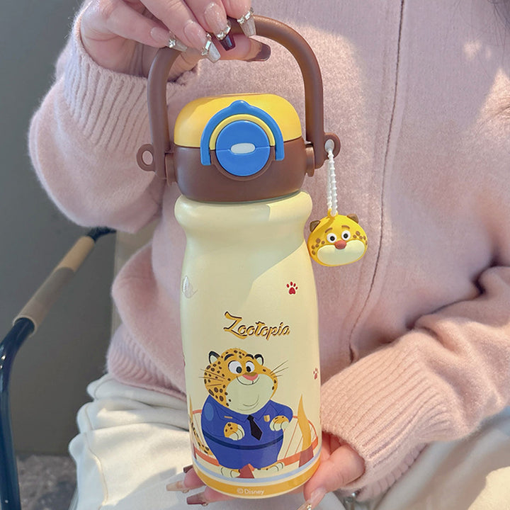 Dame Isoleringsflaske med innovativt dyredesign og praktisk integrert bærehåndtak Skanto