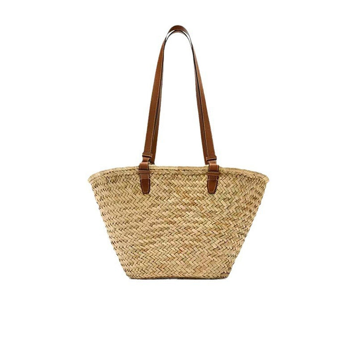 Elegant Woven Beach Bag Skanto