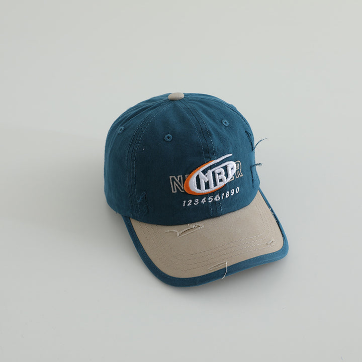 Herrebekymret Bomull Logo Baseball Caps Skanto