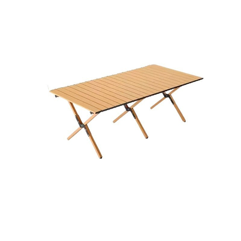 Sammenleggbar campingbord med stabil aluminiumkonstruksjon Skanto
