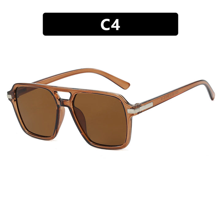 Women's fashionable rectangular sunglasses with stylish design and UV protection Skanto