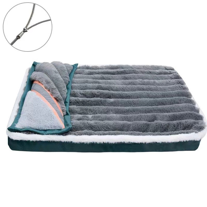 Anti-Slip Plysj  Madrass  Hundeseng
