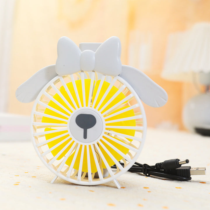 Dame Bærbar Håndvifte med kreativt design og USB-tilkobling Skanto