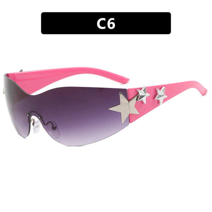 Women's trendy sunglasses with unique star design Skanto