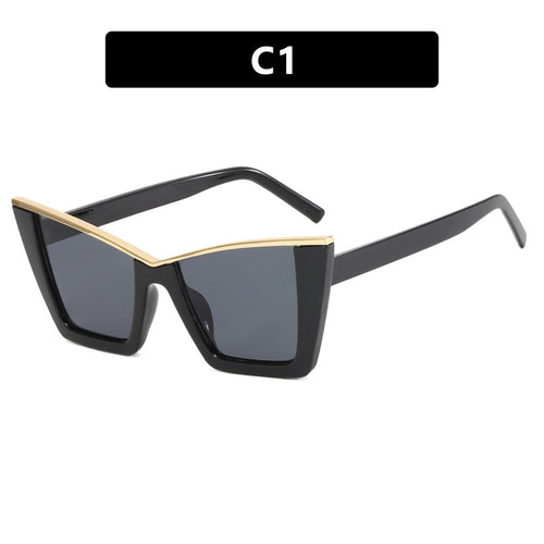 Women's modern Cat-Eye sunglasses with expressive design and protective UV filter Skanto
