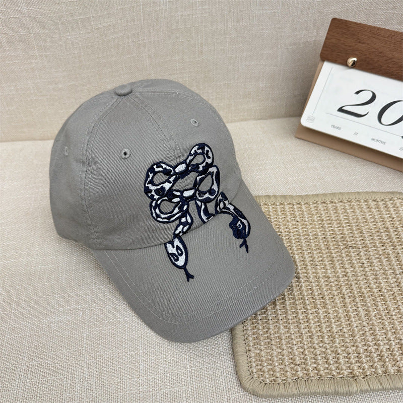 Damebroidered grafisk baseball caps Skanto