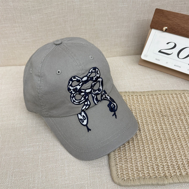 Damebroidered grafisk baseball caps Skanto