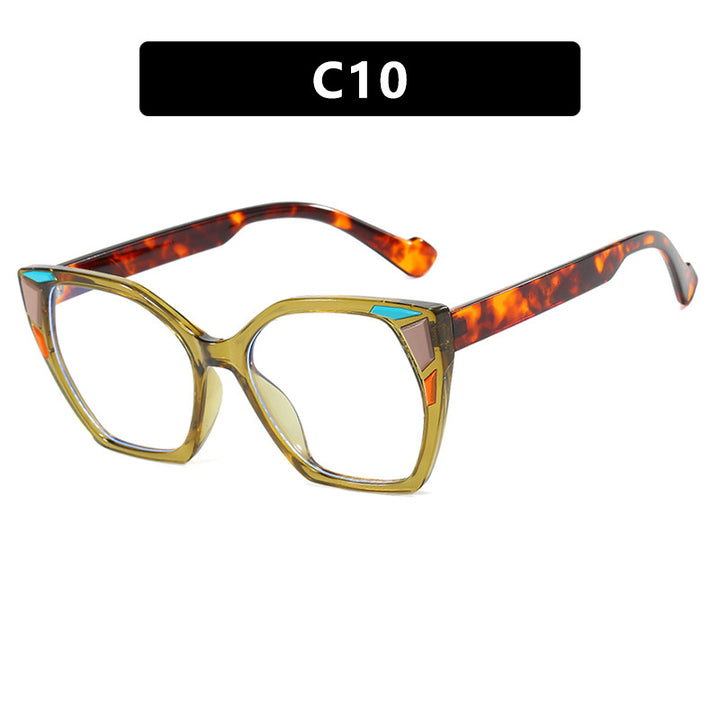 Women's Fashionable Geometric Designer Glasses Skanto