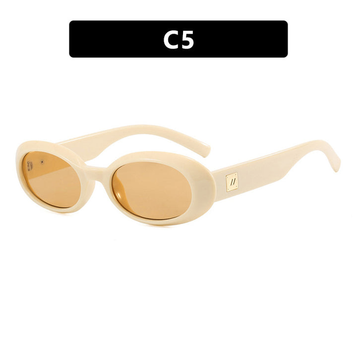 Women's fashionable oversized sunglasses with elegant shape Skanto