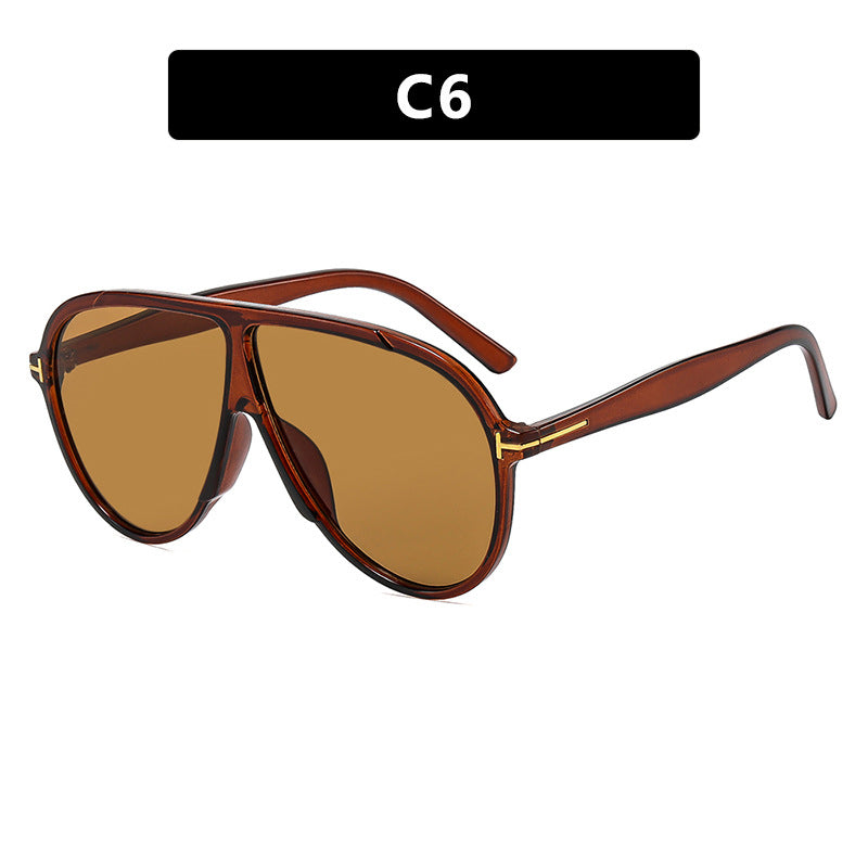 Women's fashionable glasses with large trendy frame Skanto