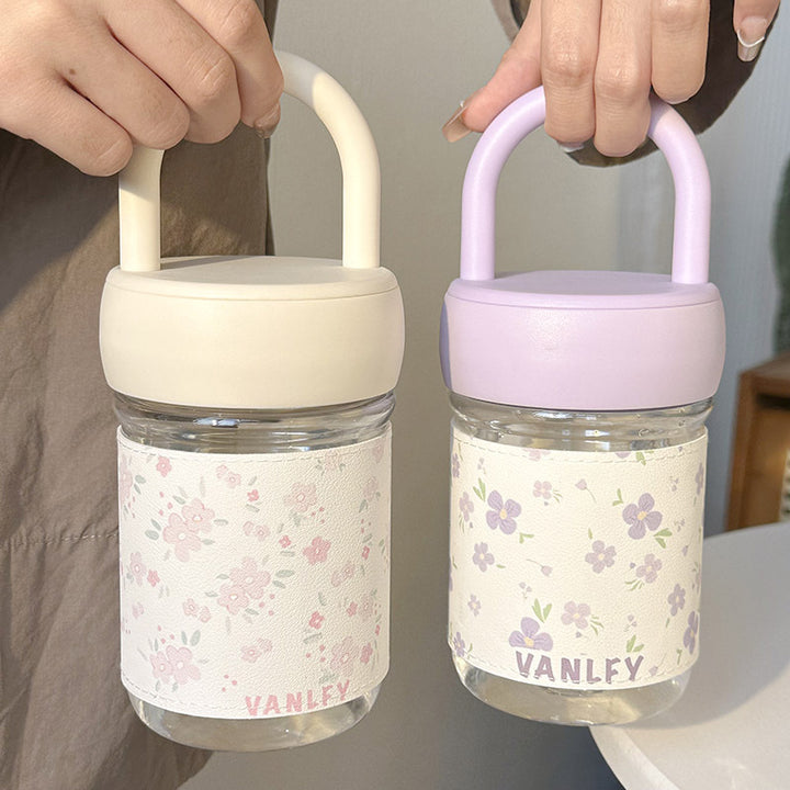 Dame drikkebeger med lekent hunde-design Skanto