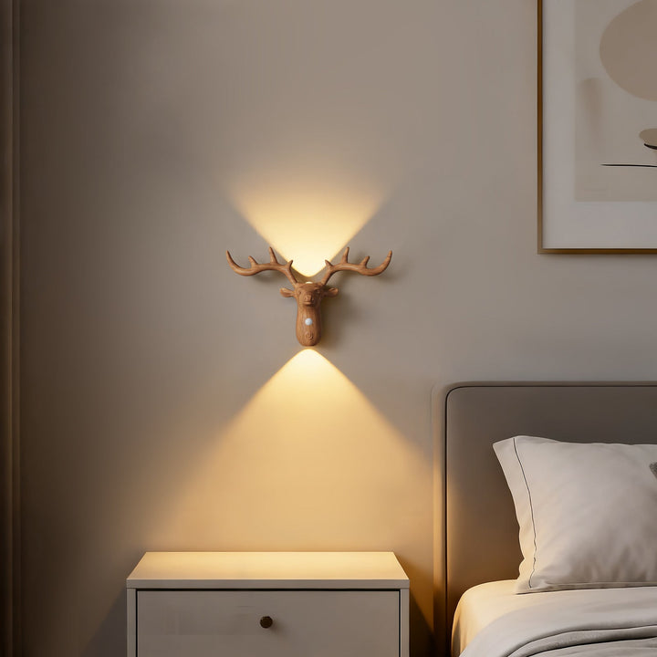 Ny LED bevegelsesdetektor nattbord vegglampe oppladbar magnetisk trådløs soverom vegglampe
