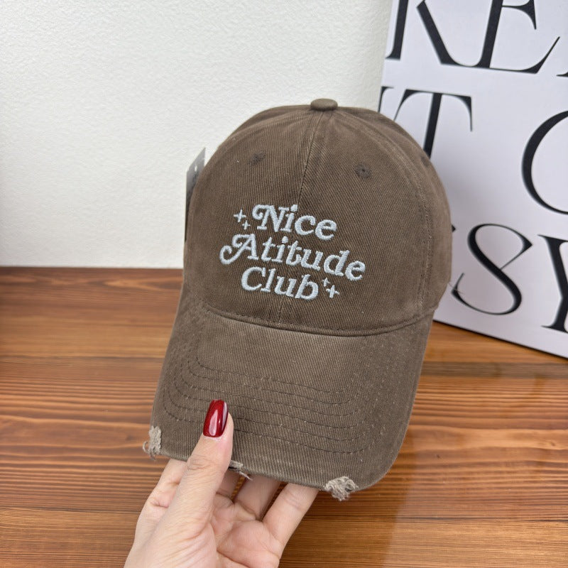 Herre slittet bomull baseball cap Skanto 1784270476