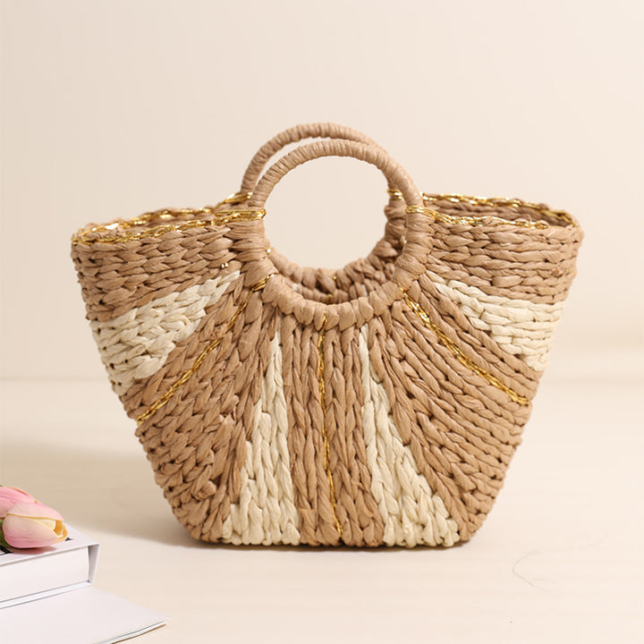 Handmade basket bag in modern design Skanto