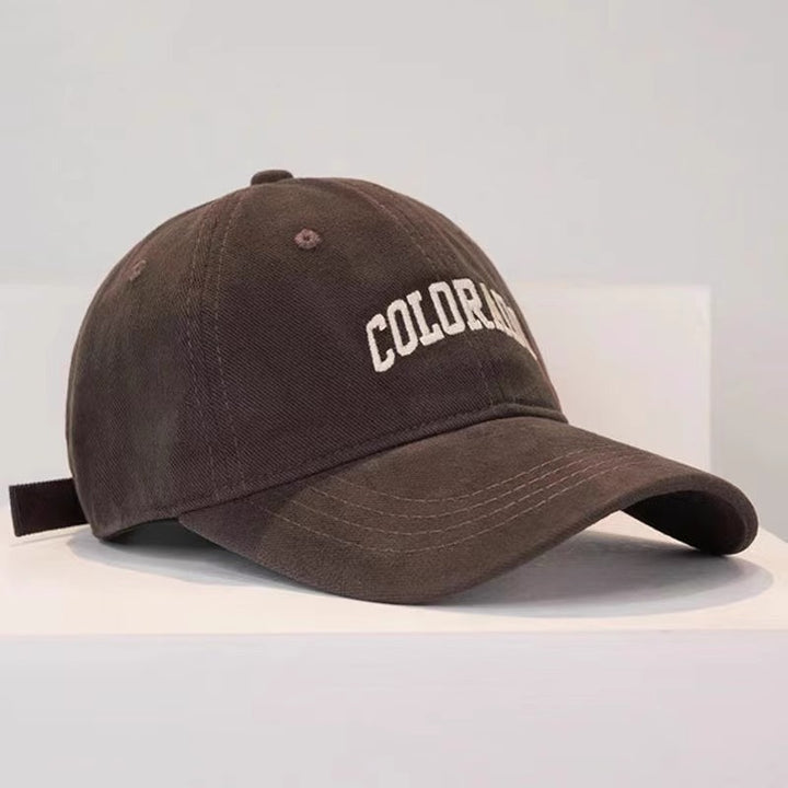 Herrer Bomull Justerbar Brodert Baseball Caps Skanto