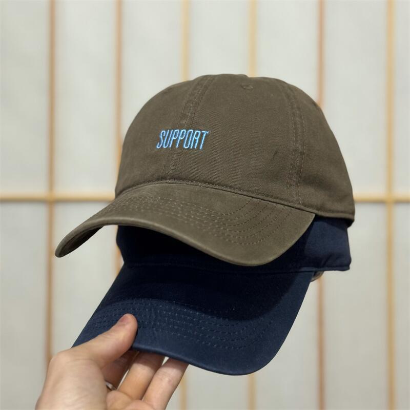 Herre Støttende Brodert Bomulls Baseball Caps Skanto