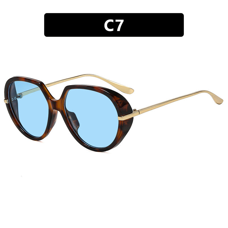 Women's Cat-Eye Sunglasses with Glare-Free UV Protection and Luxurious Metal Frame Skanto