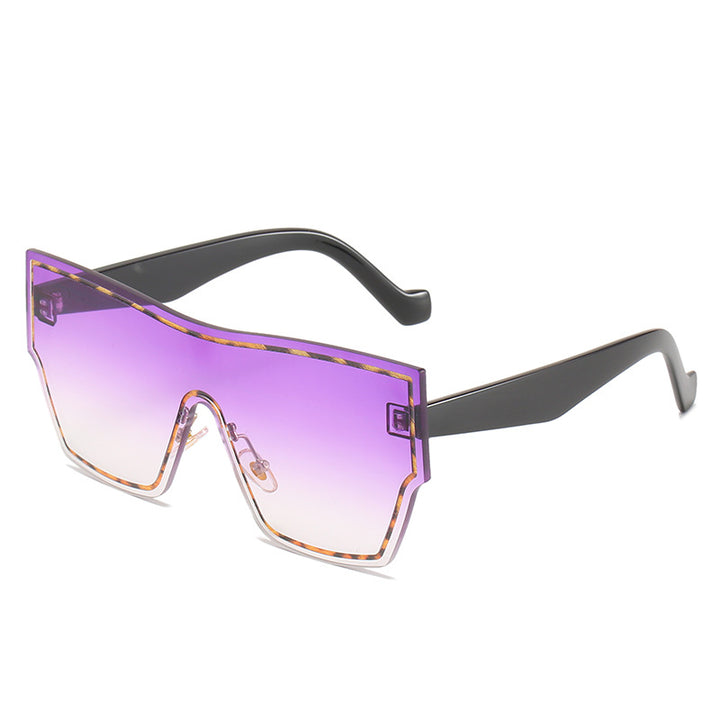 Dame futuristiske Oversized-Wraparound-solbriller Skanto