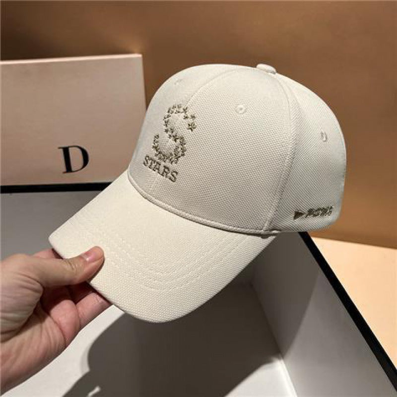 Kvinne Stilig Brodert Baseball Caps Skanto 1784084110