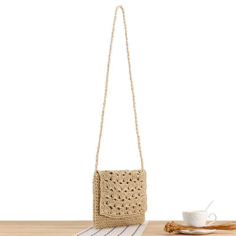Håndlaget Makramee Crossbody Bag Skanto