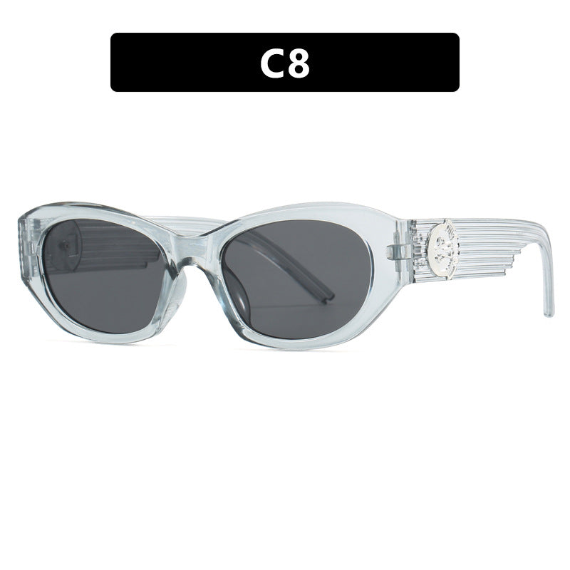 Women's Fashion Cat-Eye Sunglasses with Striking Design and Luxurious Details Skanto