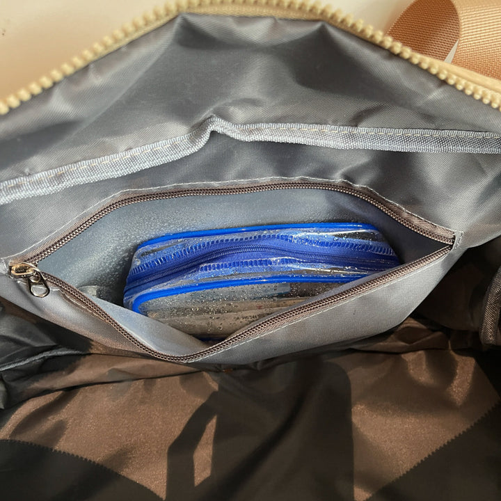 Robust Handbag Med Flere Rom Skanto