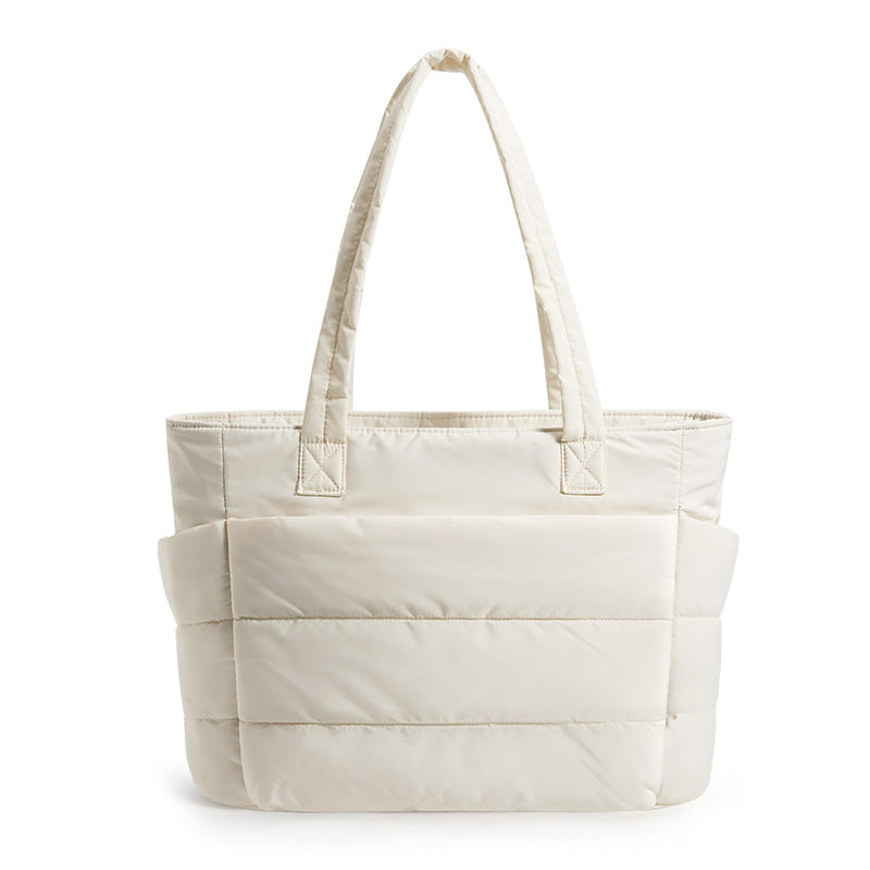 Polstret handleveske med flere rom Skanto